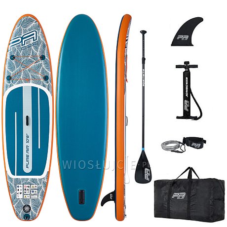 SUPER ZESTAW 12 DESEK SUP dla wypożyczalni – AQUA MARINA PURE AIR TROPIC BLUE 10´2, 10´6, 10´10, 12´0 (po 3 szt. każdego)