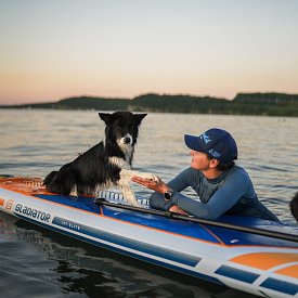 Deska SUP GLADIATOR ELITE 14' Touring 2026 - pompowany paddleboard z wiosłem karbonowym