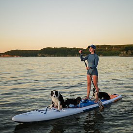 Deska SUP GLADIATOR ELITE 14' Touring 2026 - pompowany paddleboard z wiosłem karbonowym