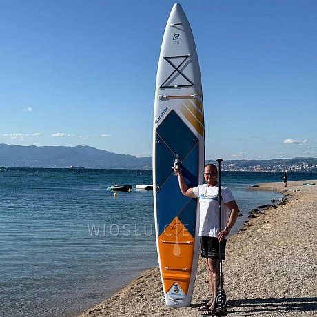 Deska SUP GLADIATOR ELITE 14' Touring 2026 - pompowany paddleboard z wiosłem karbonowym