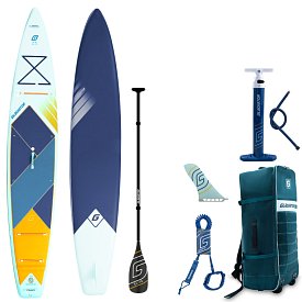 Deska SUP GLADIATOR ELITE 14' Touring 2026 - pompowany paddleboard z wiosłem karbonowym