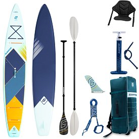 Deska SUP GLADIATOR ELITE 14' Touring 2026 - pompowany paddleboard z wiosłem karbonowym