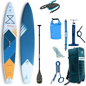 Deska SUP GLADIATOR ELITE 14' Touring 2026 - pompowany paddleboard z wiosłem karbonowym