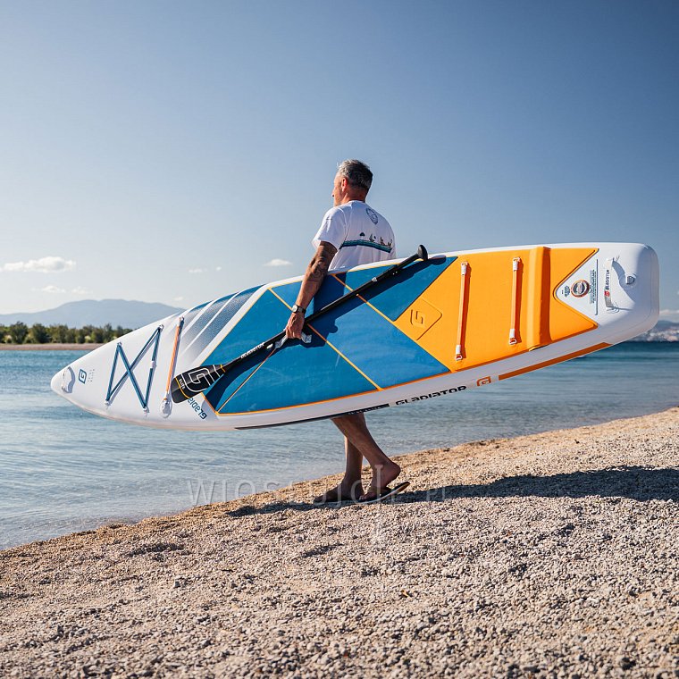 Deska SUP GLADIATOR ELITE 12'6 Touring 2026 - pompowany paddleboard z wiosłem karbonowym
