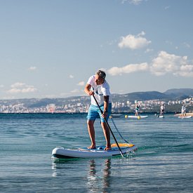 Deska SUP GLADIATOR ELITE 12'6 Touring 2026 - pompowany paddleboard z wiosłem karbonowym