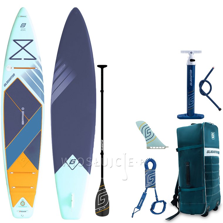 Deska SUP GLADIATOR ELITE 12'6 Touring 2026 - pompowany paddleboard z wiosłem karbonowym