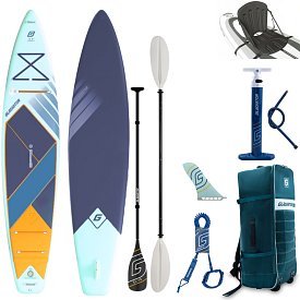 Deska SUP GLADIATOR ELITE 12'6 Touring 2026 - pompowany paddleboard z wiosłem karbonowym