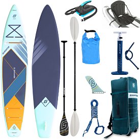 Deska SUP GLADIATOR ELITE 12'6 Touring 2026 - pompowany paddleboard z wiosłem karbonowym