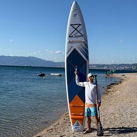 Deska SUP GLADIATOR ELITE 12'6 Light 2026 - pompowany paddleboard z wiosłem karbonowym
