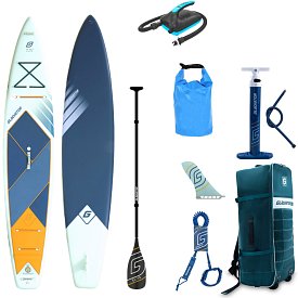 Deska SUP GLADIATOR ELITE 12'6 Light 2026 - pompowany paddleboard z wiosłem karbonowym