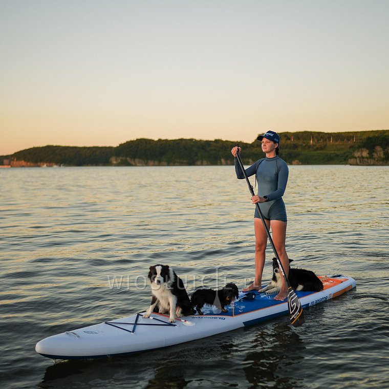 Paddleboard GLADIATOR ELITE 12'6 Light s karbon pádlem 2026 - nafukovací