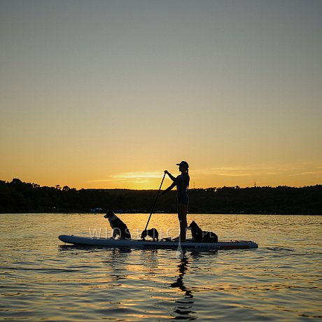 Deska SUP GLADIATOR ELITE 12'6 Light 2026 - pompowany paddleboard z wiosłem karbonowym
