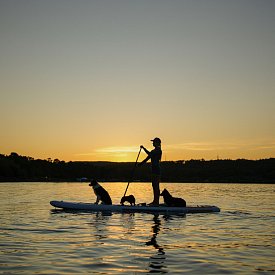 Deska SUP GLADIATOR ELITE 12'6 Light 2026 - pompowany paddleboard z wiosłem karbonowym