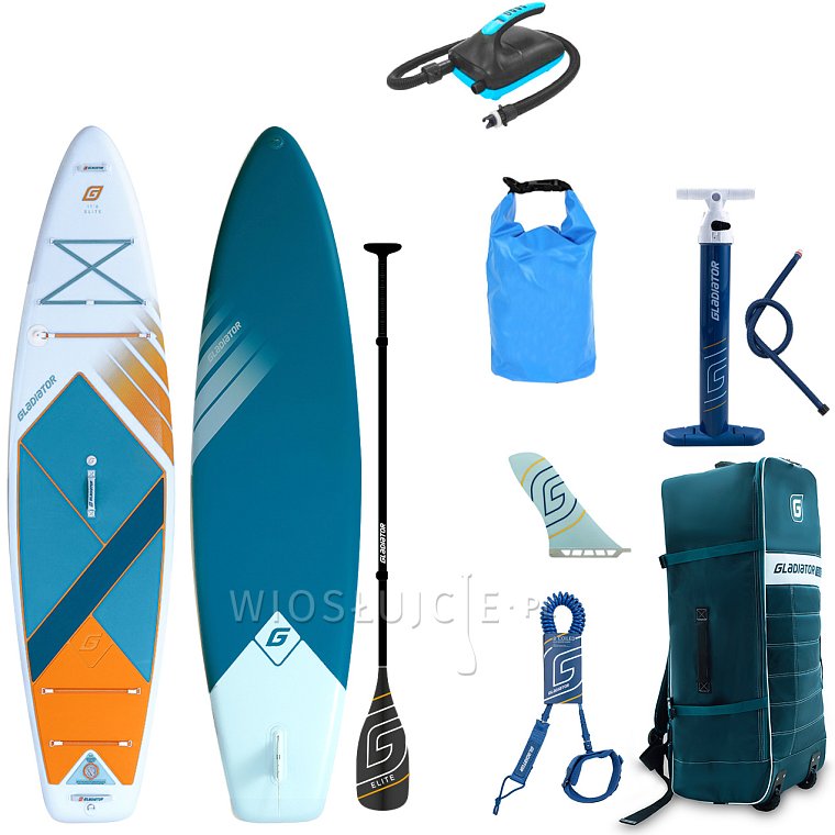 Deska SUP GLADIATOR ELITE Touring 11'6 2026 - pompowany paddleboard z wiosłem karbonowym