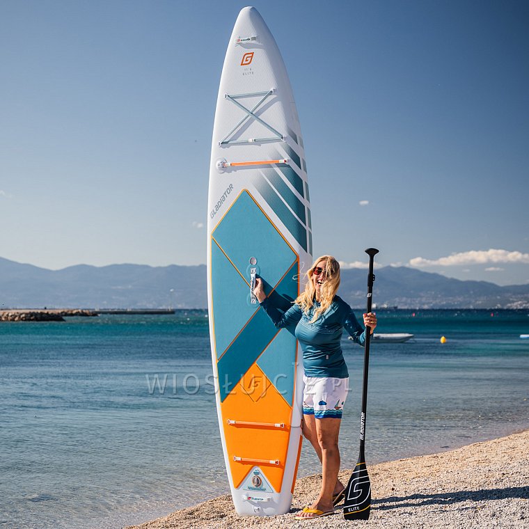 Deska SUP GLADIATOR ELITE Touring 11'4 2026 - pompowany paddleboard z wiosłem karbonowym