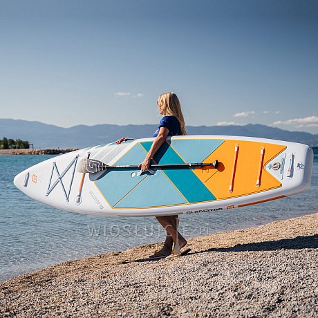 Deska SUP GLADIATOR ELITE Touring 11'4 2026 - pompowany paddleboard z wiosłem karbonowym