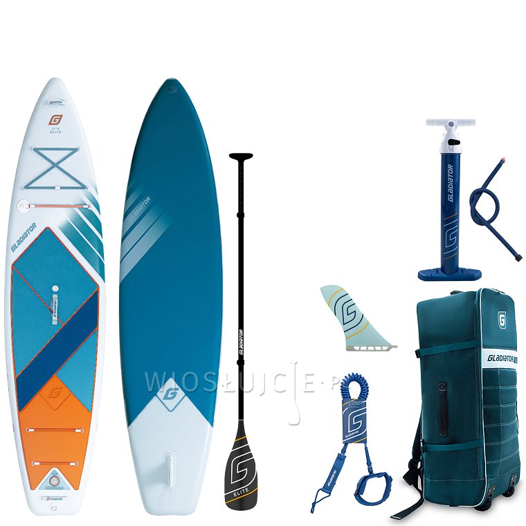 Deska SUP GLADIATOR ELITE Touring 11'4 2026 - pompowany paddleboard z wiosłem karbonowym