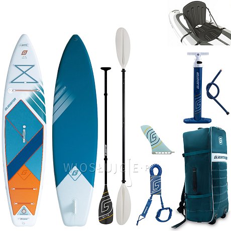 Deska SUP GLADIATOR ELITE Touring 11'4 2026 - pompowany paddleboard z wiosłem karbonowym