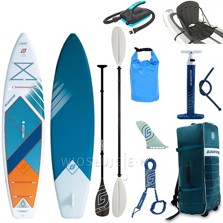 Deska SUP GLADIATOR ELITE Touring 11'4 2026 - pompowany paddleboard z wiosłem karbonowym