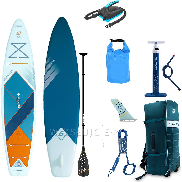 Deska SUP GLADIATOR ELITE Touring 11'2 2026 - pompowany paddleboard z wiosłem karbonowym
