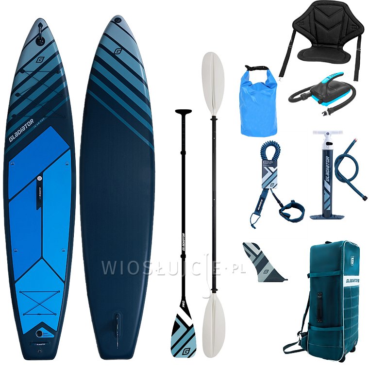 Paddleboard GLADIATOR PRO 12'6 WIDE s pádlem 2026 - nafukovací