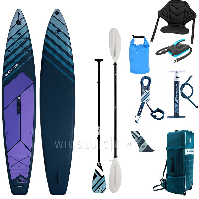 Paddleboard GLADIATOR PRO 12'6 LIGHT s pádlem 2026 - nafukovací