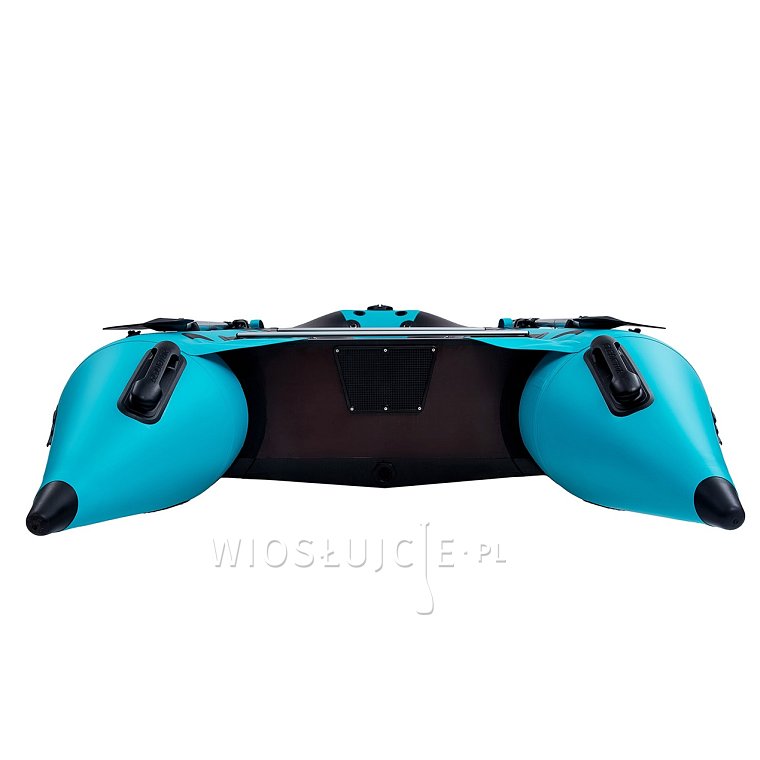 Člun GLADIATOR ACTIVE C330AD black turquoise - nafukovací člun s vysokotlakou podlahou