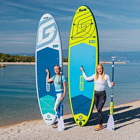 Deska SUP GLADIATOR ONE 10'8 ALLROUND WHITE - pompowany paddleboard
