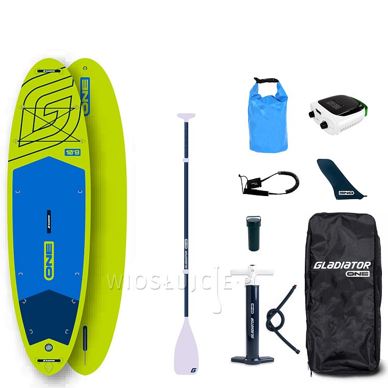 Deska SUP GLADIATOR ONE 10'8 ALLROUND LIME 2026 - pompowany paddleboard