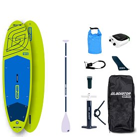 Deska SUP GLADIATOR ONE 10'8 ALLROUND LIME 2026 - pompowany paddleboard