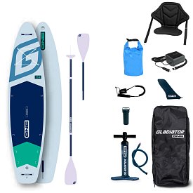 Deska SUP GLADIATOR ONE 11'4 TOURING WHITE - pompowany paddleboard