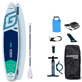 Deska SUP GLADIATOR ONE 12'6 TOURING WHITE - pompowany paddleboard