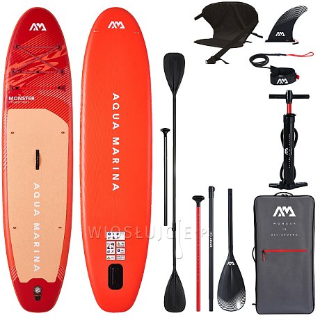 Deska SUP AQUA MARINA MONSTER 12'0 Sky Glider 2026 - pompowany paddleboard