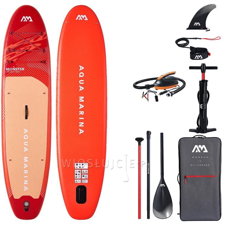 Deska SUP AQUA MARINA MONSTER 12'0 Sky Glider 2026 - pompowany paddleboard
