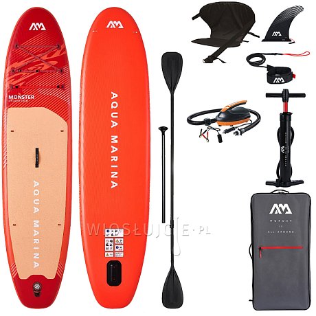 Deska SUP AQUA MARINA MONSTER 12'0 Sky Glider 2026 - pompowany paddleboard