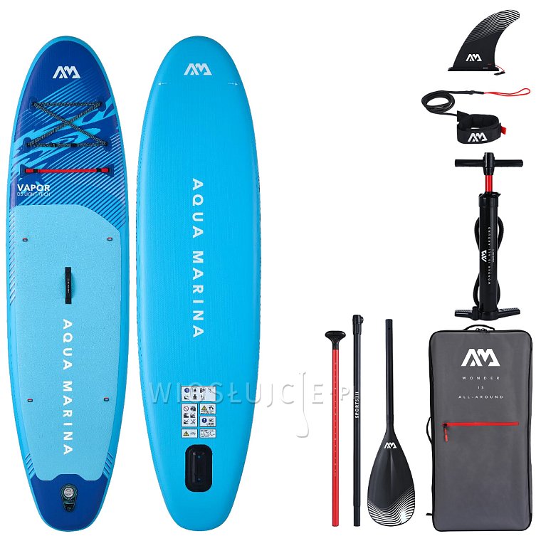 Paddleboard AQUA MARINA VAPOR 10'4 aqua splash 2026 - nafukovací