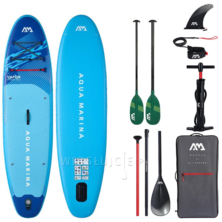 Paddleboard AQUA MARINA VAPOR 10'4 aqua splash 2026 - nafukovací