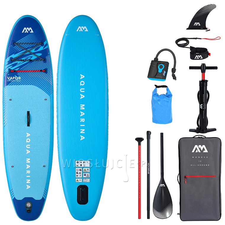 Paddleboard AQUA MARINA VAPOR 10'4 aqua splash 2026 - nafukovací