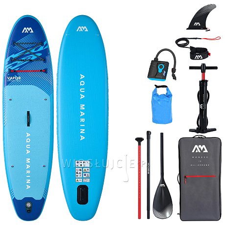 Deska SUP AQUA MARINA VAPOR 10'4 Aqua Splash 2026 - pompowany paddleboard