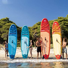 Deska SUP AQUA MARINA BREEZE 9'10 Silver Tree 2026 - pompowany paddleboard