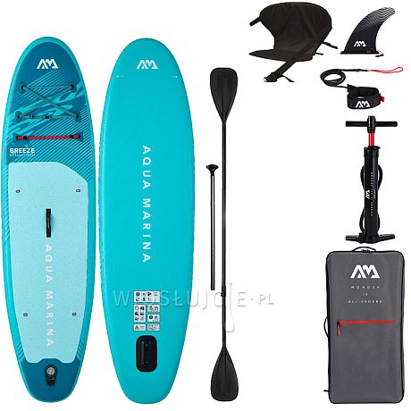 Deska SUP AQUA MARINA BREEZE 9'10 Silver Tree 2026 - pompowany paddleboard