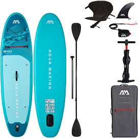 Deska SUP AQUA MARINA BREEZE 9'10 Silver Tree 2026 - pompowany paddleboard