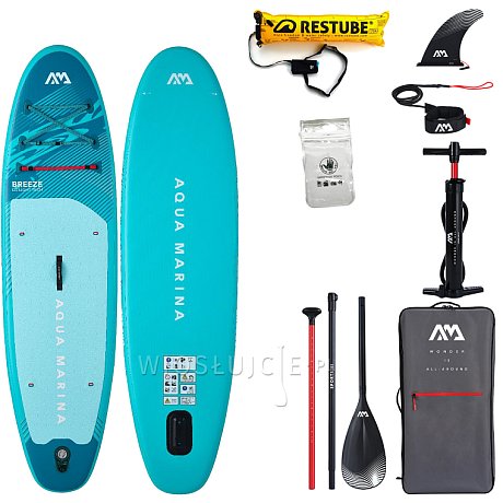 Deska SUP AQUA MARINA BREEZE 9'10 Silver Tree 2026 - pompowany paddleboard