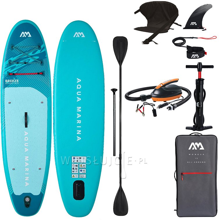 Deska SUP AQUA MARINA BREEZE 9'10 Silver Tree 2026 - pompowany paddleboard