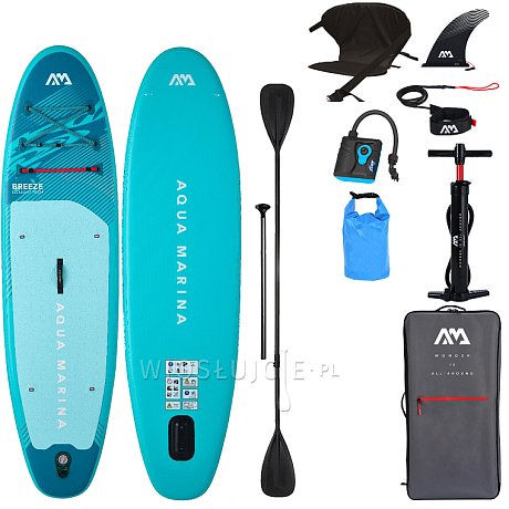 Deska SUP AQUA MARINA BREEZE 9'10 Silver Tree 2026 - pompowany paddleboard