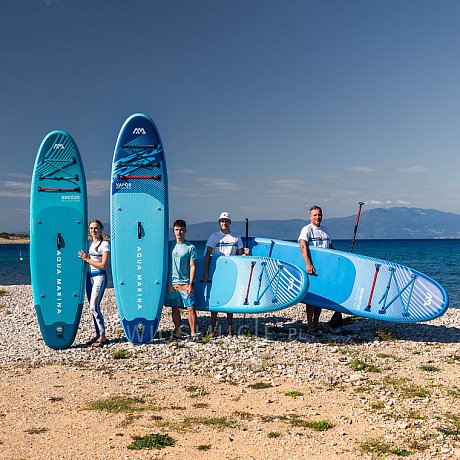 Deska SUP AQUA MARINA BREEZE 9'10 Silver Tree 2026 - pompowany paddleboard