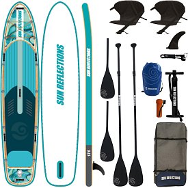 Deska SUP SUN REFLECTIONS MULTI 13'6 MINICOMBO OCEAN MIRAGE - pompowany paddleboard