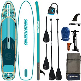 Deska SUP SUN REFLECTIONS MULTI 13'6 MINICOMBO OCEAN MIRAGE - pompowany paddleboard