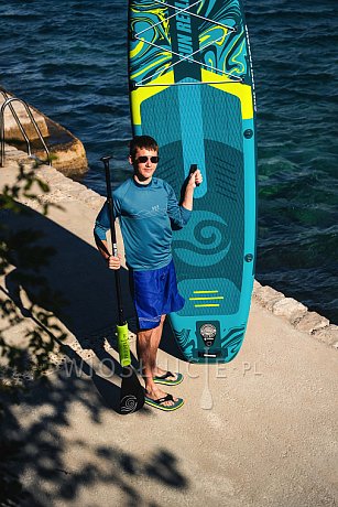 Deska SUP SUN REFLECTIONS MULTI 12'4 MINICOMBO EMERALD - pompowany paddleboard