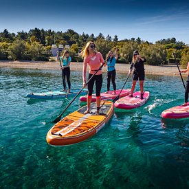 Deska SUP SUN REFLECTIONS XXL 11'6 COMBO ORANGE - pompowany paddleboard